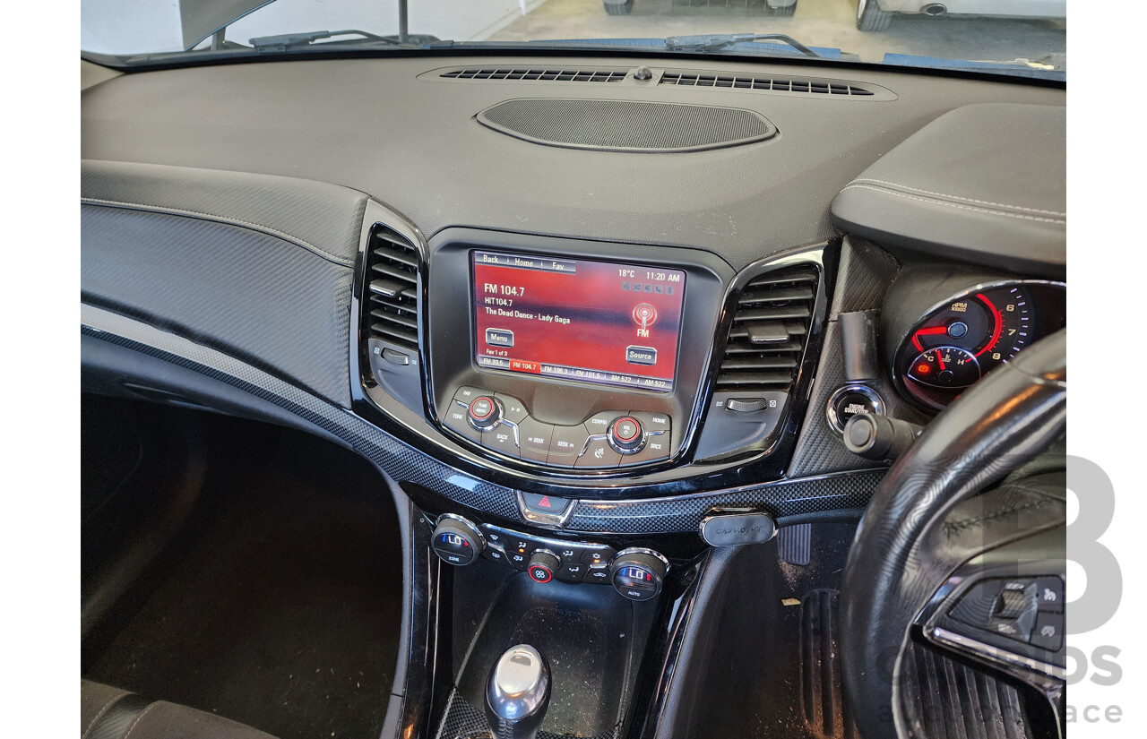 9/2015 Holden Commodore SV6 VF MY15 4d Sedan Green 3.6L