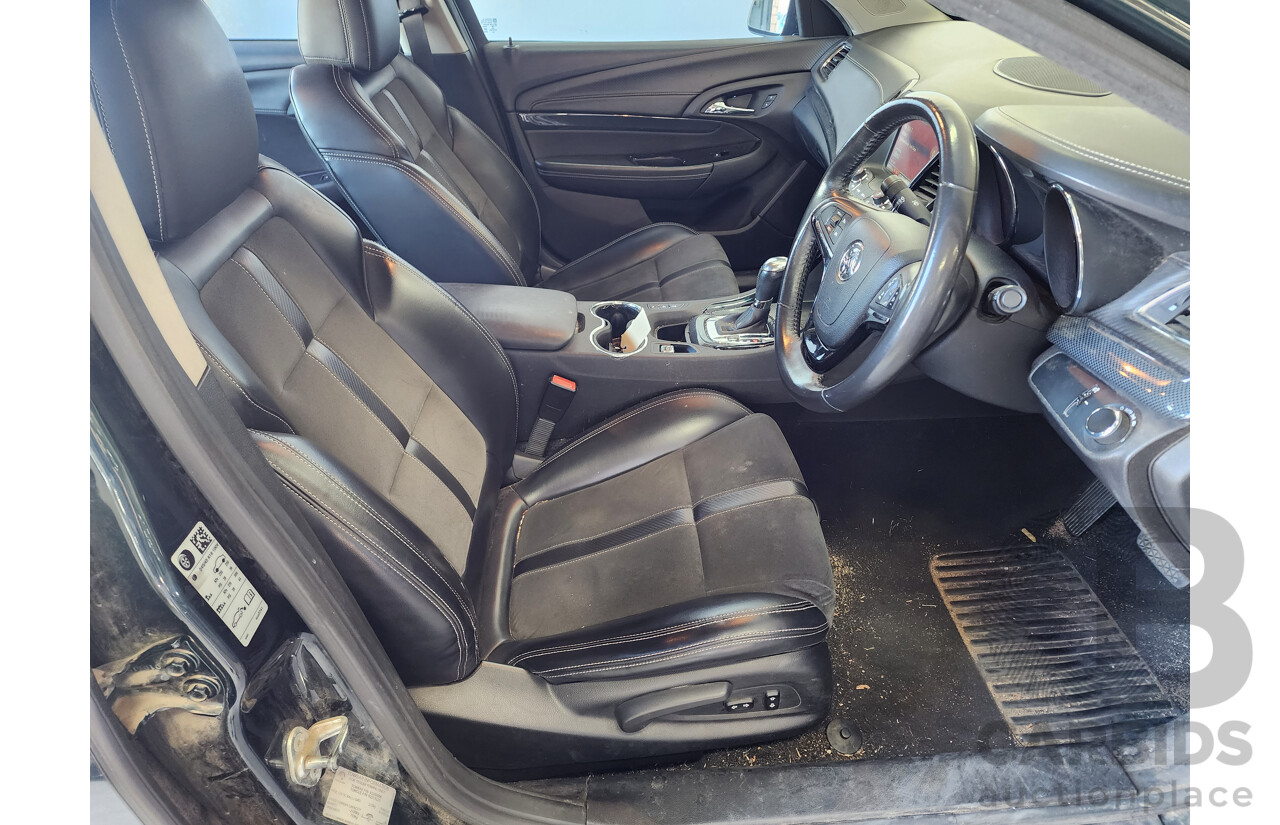 9/2015 Holden Commodore SV6 VF MY15 4d Sedan Green 3.6L