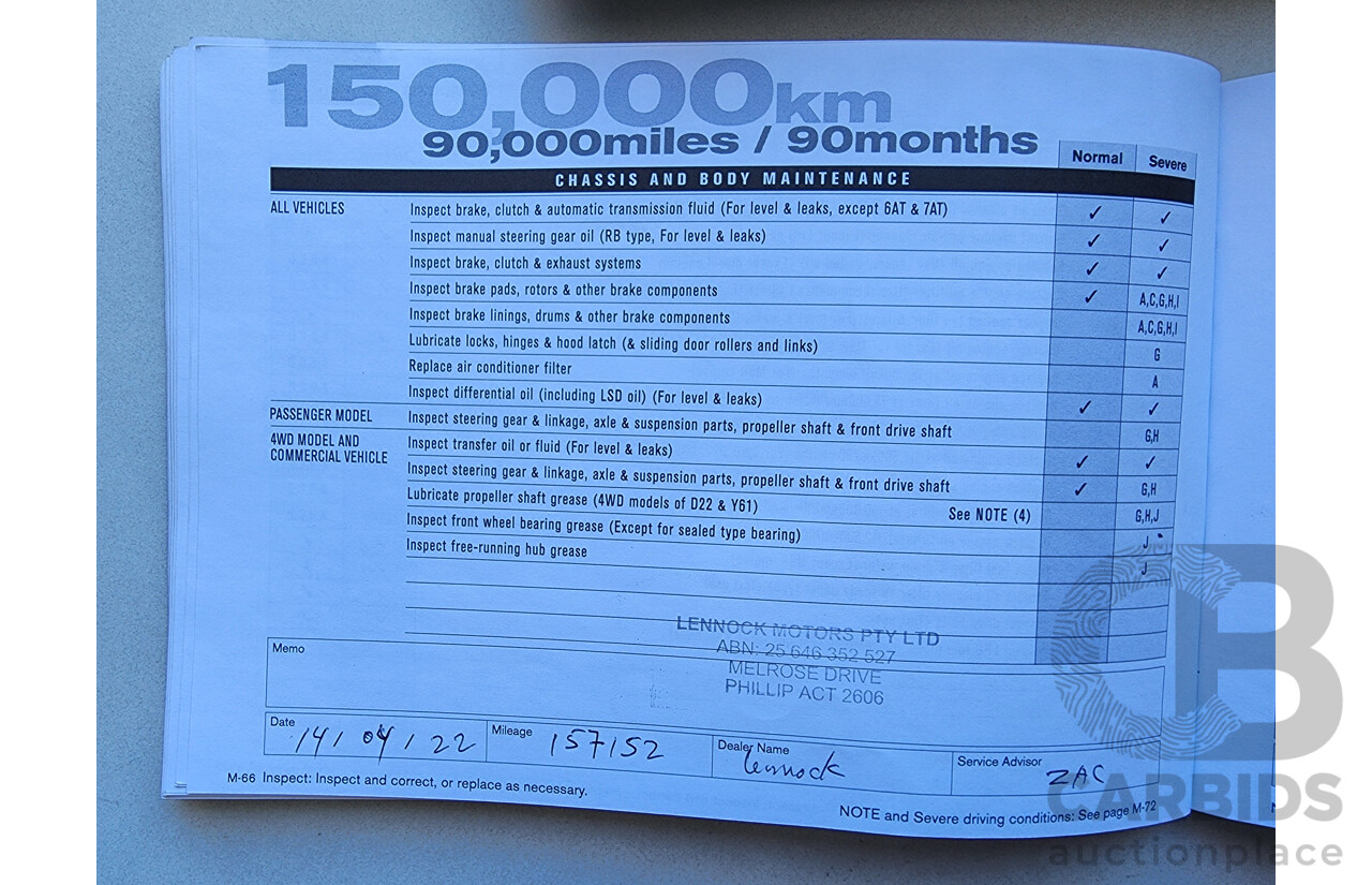 8/2012 Nissan Pathfinder ST (4x4) R51 SERIES 4 4d Wagon Gold 2.5L