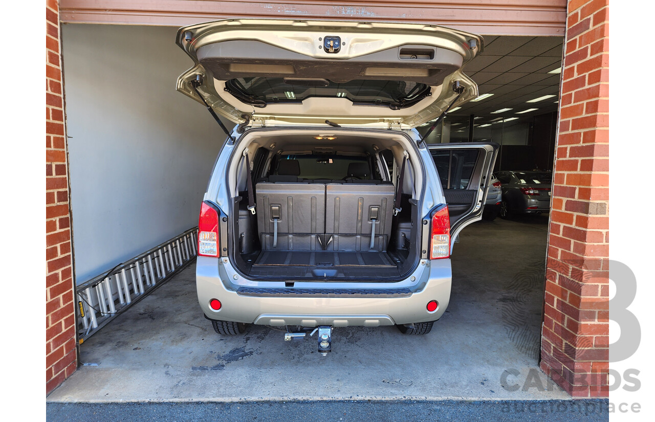 8/2012 Nissan Pathfinder ST (4x4) R51 SERIES 4 4d Wagon Gold 2.5L