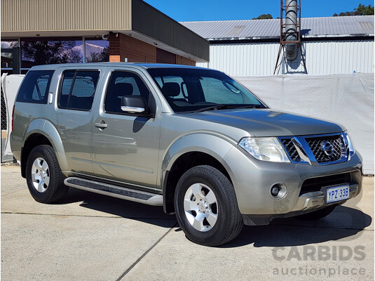 8/2012 Nissan Pathfinder ST (4x4) R51 SERIES 4 4d Wagon Gold 2.5L