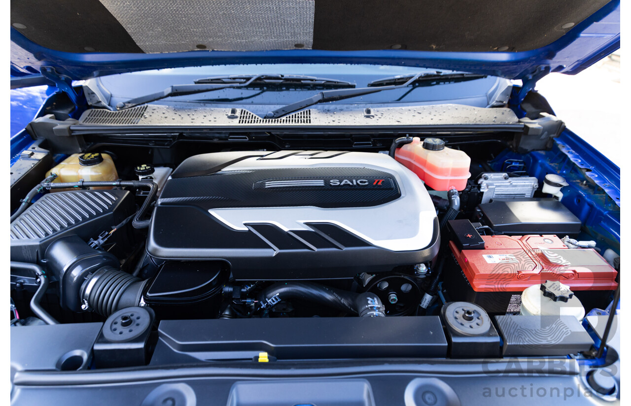 01/2022 Ldv T60 MAX PRO (4x4) 4x4 SK8C Double Cab Utility Blue Turbo Diesel 2.0L