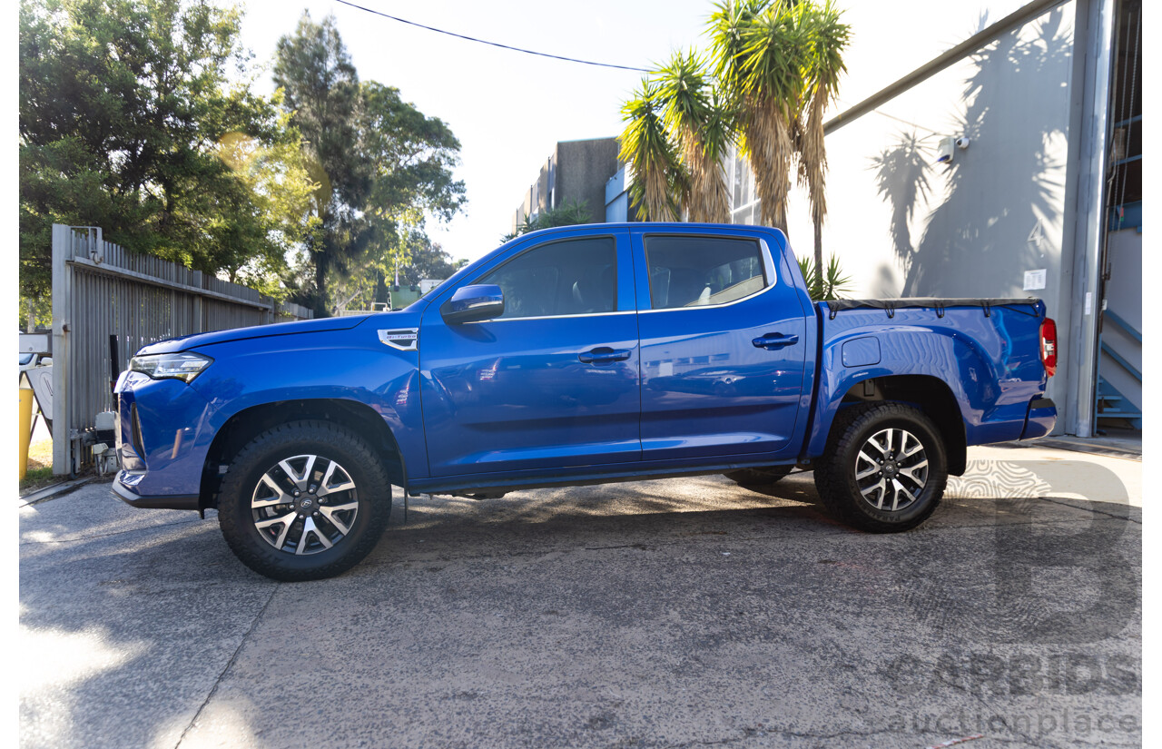01/2022 Ldv T60 MAX PRO (4x4) 4x4 SK8C Double Cab Utility Blue Turbo Diesel 2.0L