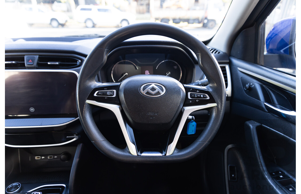 01/2022 Ldv T60 MAX PRO (4x4) 4x4 SK8C Double Cab Utility Blue Turbo Diesel 2.0L