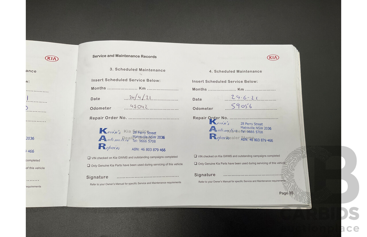 06/2020 Kia Sportage S (FWD) QL MY20 4d Wagon Snow White Pearl 2.0L