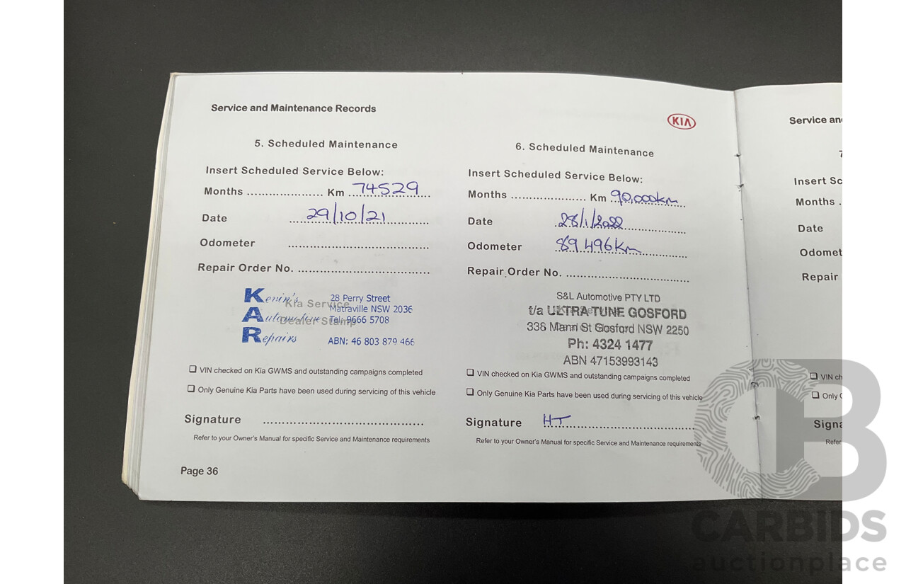 06/2020 Kia Sportage S (FWD) QL MY20 4d Wagon Snow White Pearl 2.0L