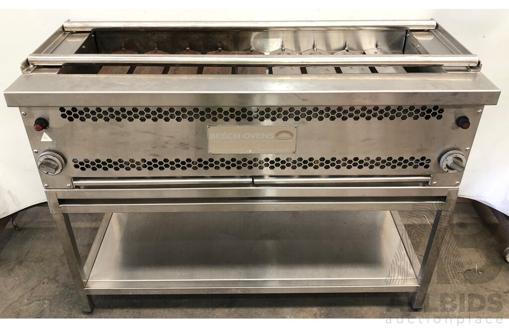 Beech Ovens Natural Gas Robata Grill with Stand