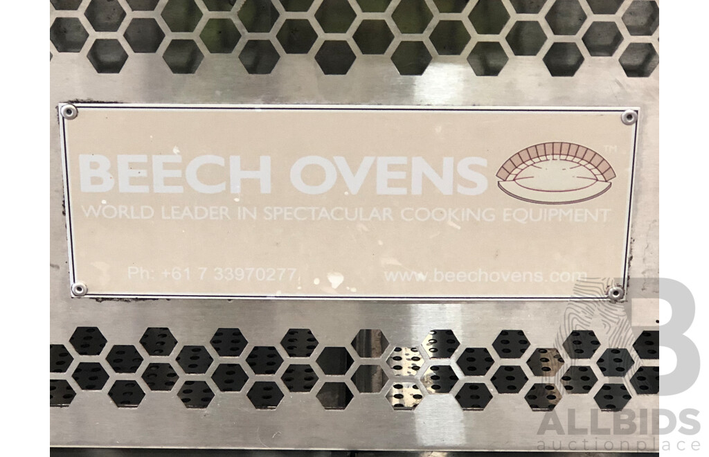Beech Ovens Natural Gas Robata Grill with Stand