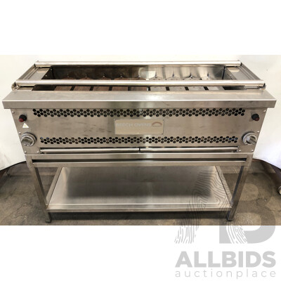 Beech Ovens Natural Gas Robata Grill with Stand