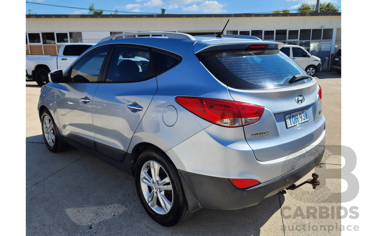 4/2012 Hyundai Ix35 Elite (awd) LM MY11 4d Wagon Blue 2.0L