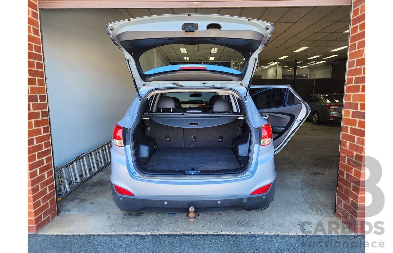 4/2012 Hyundai Ix35 Elite (awd) LM MY11 4d Wagon Blue 2.0L