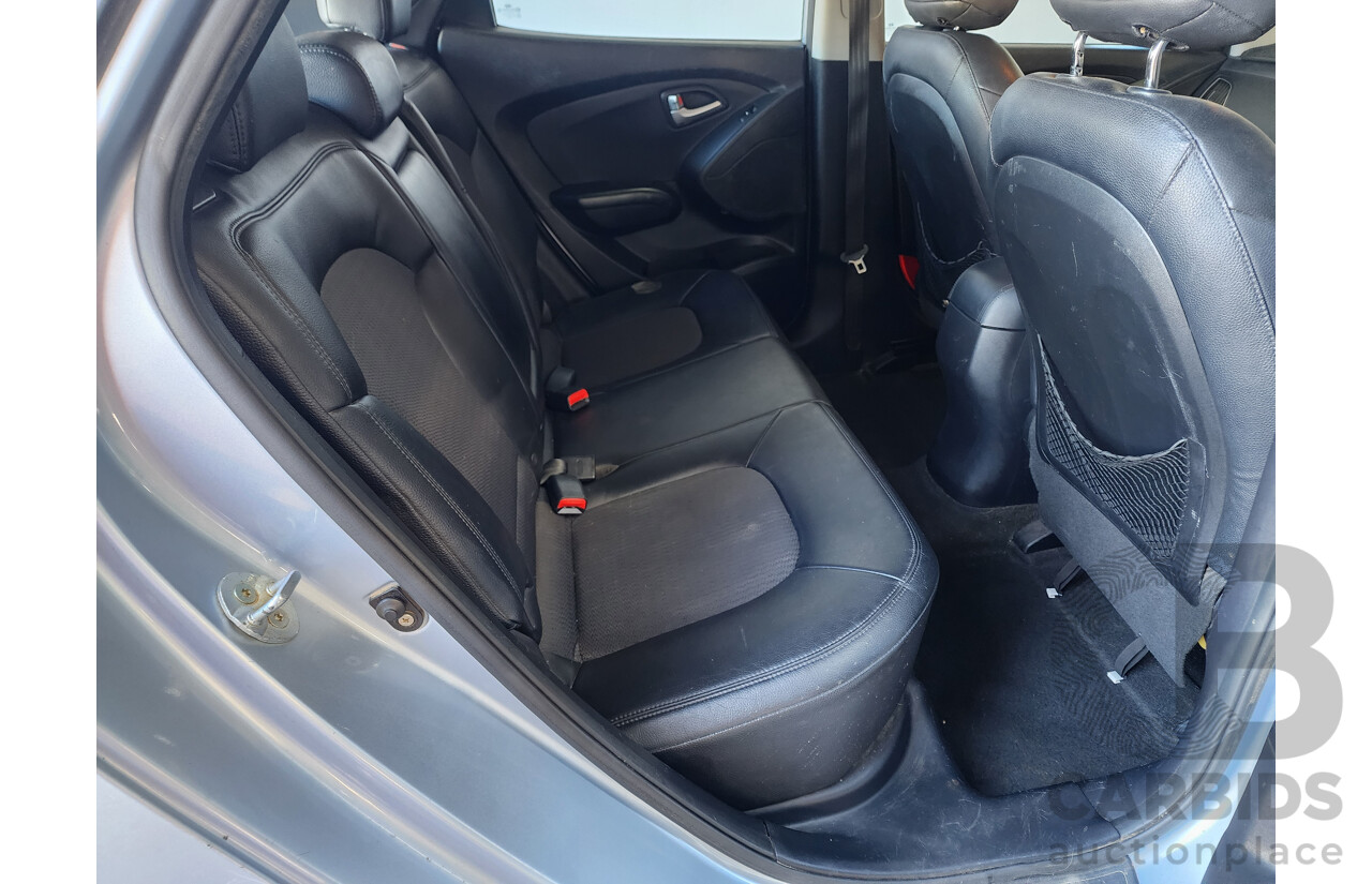4/2012 Hyundai Ix35 Elite (awd) LM MY11 4d Wagon Blue 2.0L
