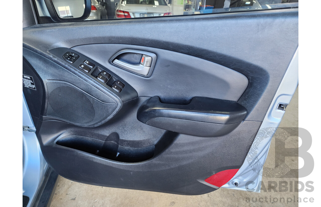 4/2012 Hyundai Ix35 Elite (awd) LM MY11 4d Wagon Blue 2.0L