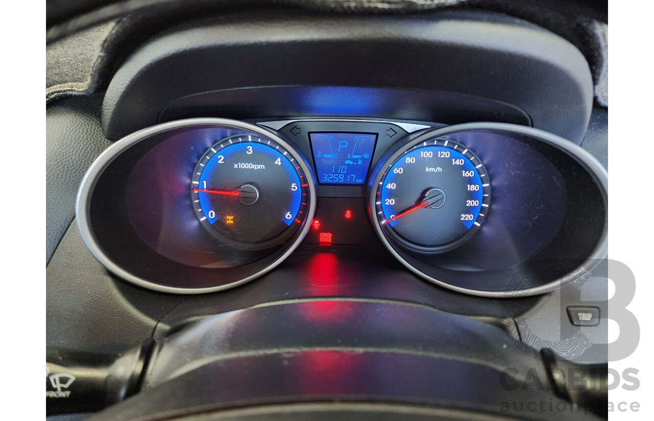 4/2012 Hyundai Ix35 Elite (awd) LM MY11 4d Wagon Blue 2.0L
