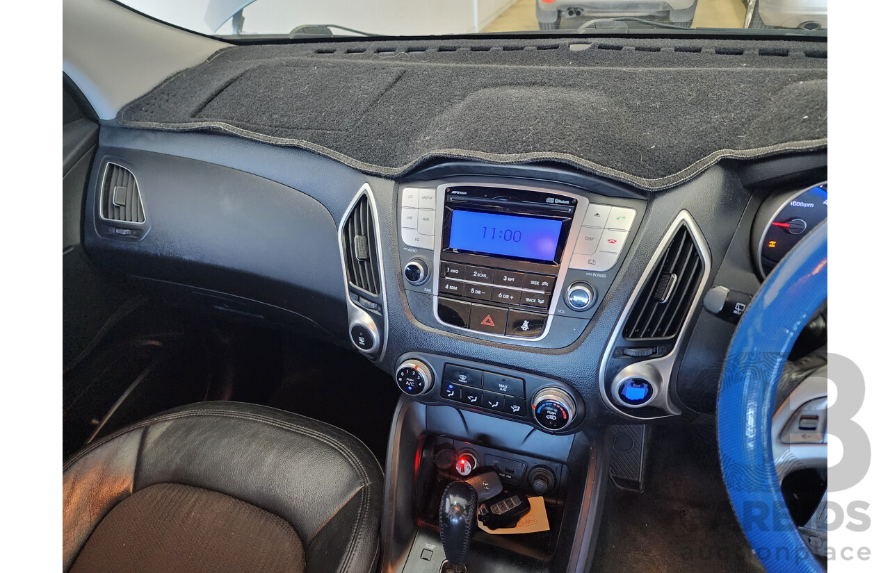 4/2012 Hyundai Ix35 Elite (awd) LM MY11 4d Wagon Blue 2.0L