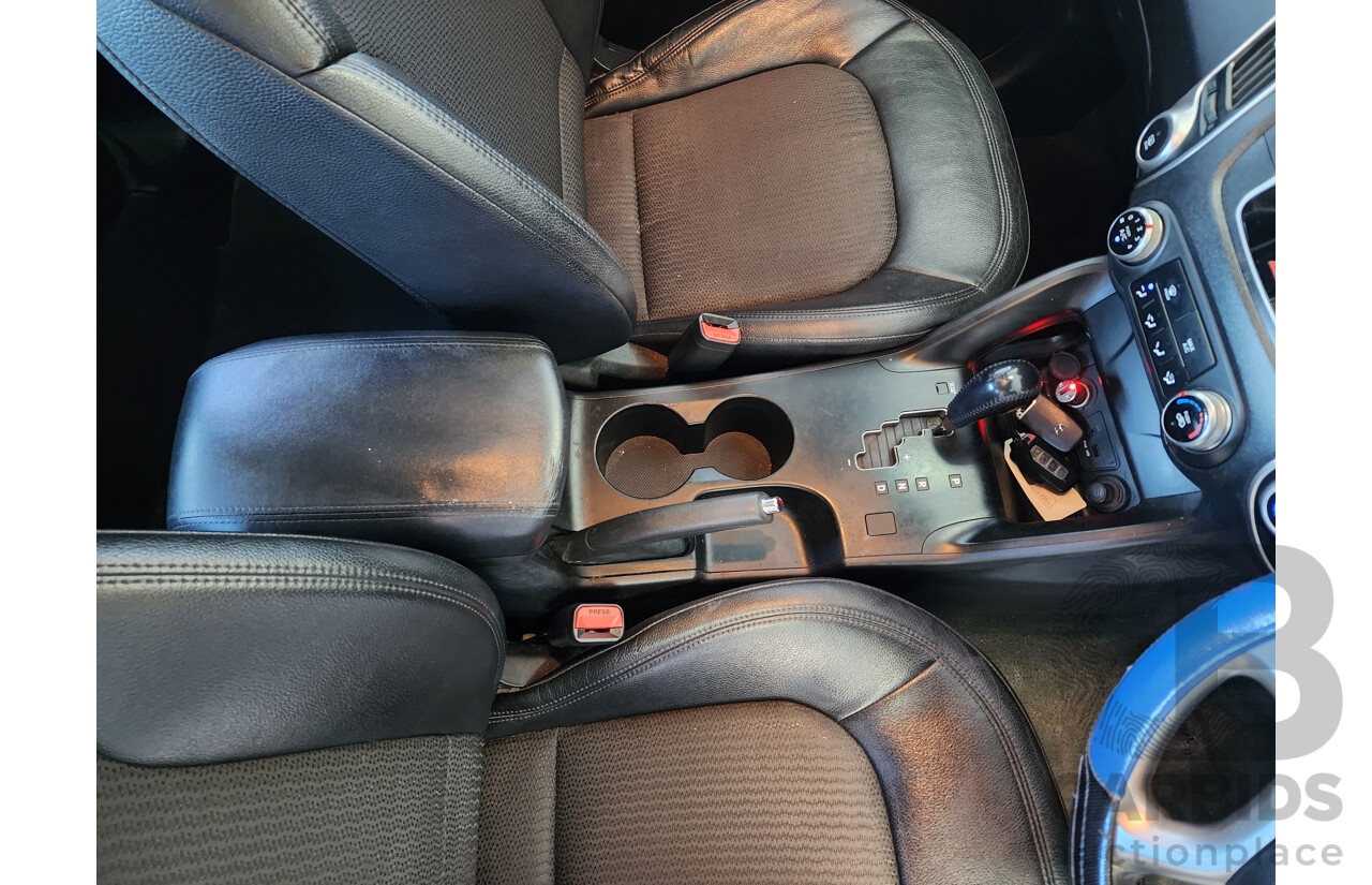 4/2012 Hyundai Ix35 Elite (awd) LM MY11 4d Wagon Blue 2.0L