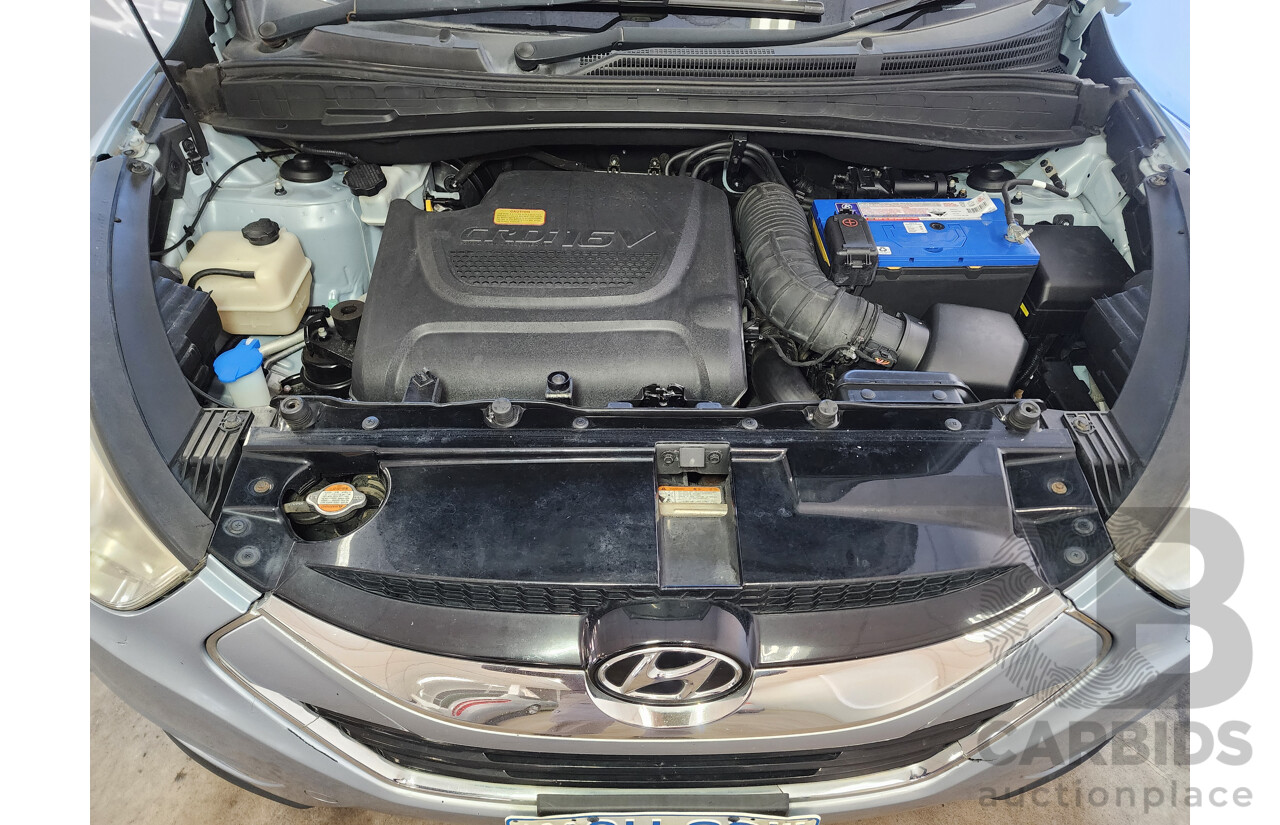 4/2012 Hyundai Ix35 Elite (awd) LM MY11 4d Wagon Blue 2.0L