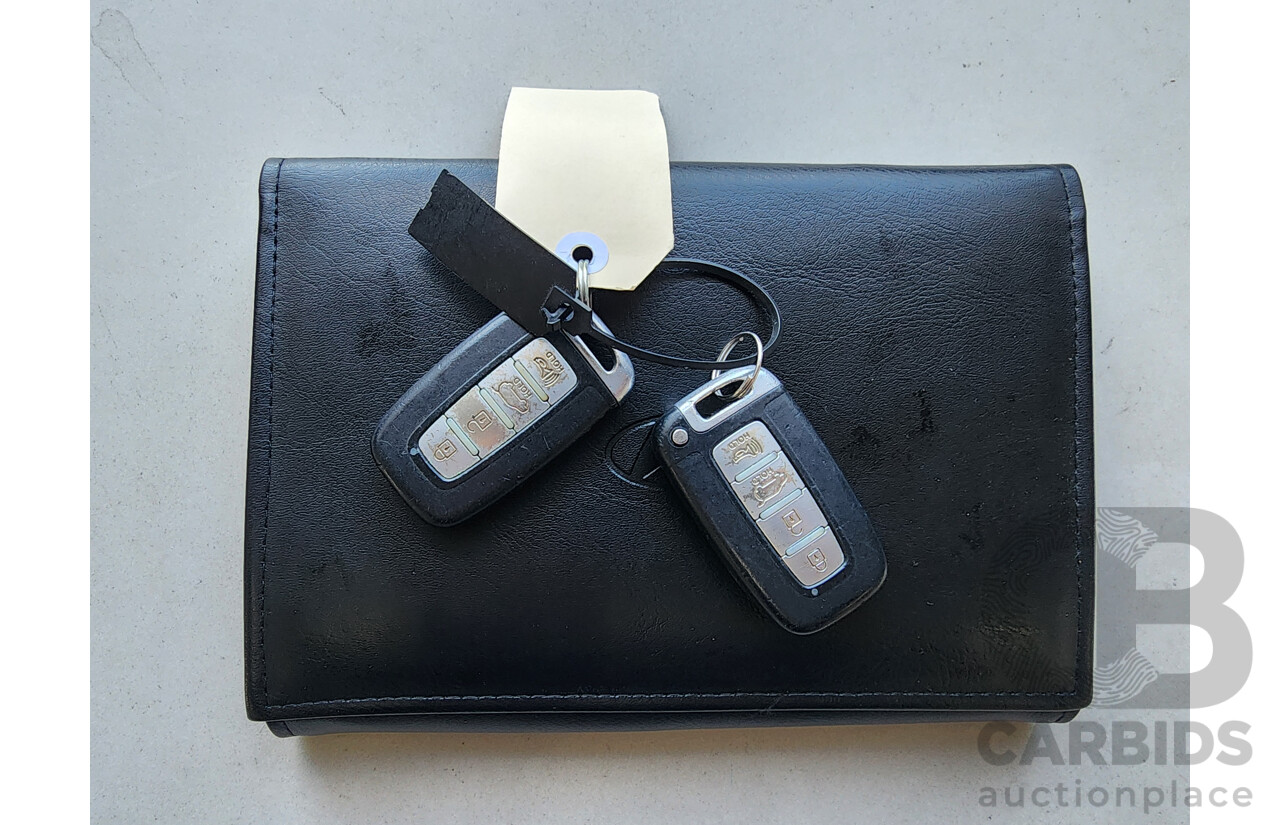 4/2012 Hyundai Ix35 Elite (awd) LM MY11 4d Wagon Blue 2.0L