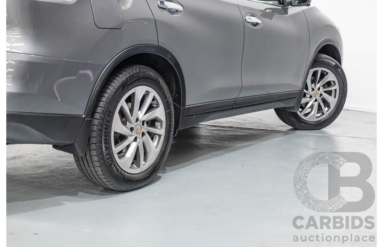 02/2017 Nissan X-Trail TL (4WD) T32 4D Wagon Gun Grey Turbo Diesel 1.6L