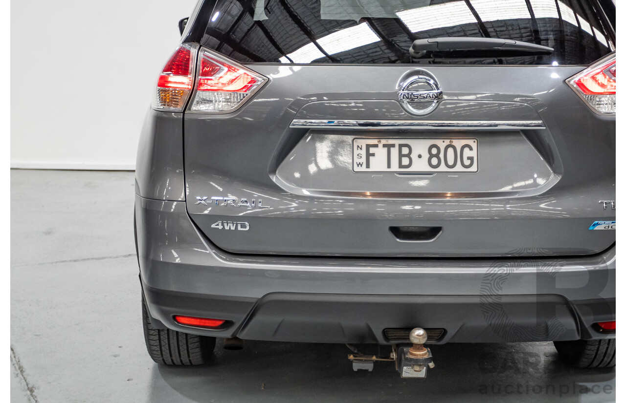 02/2017 Nissan X-Trail TL (4WD) T32 4D Wagon Gun Grey Turbo Diesel 1.6L