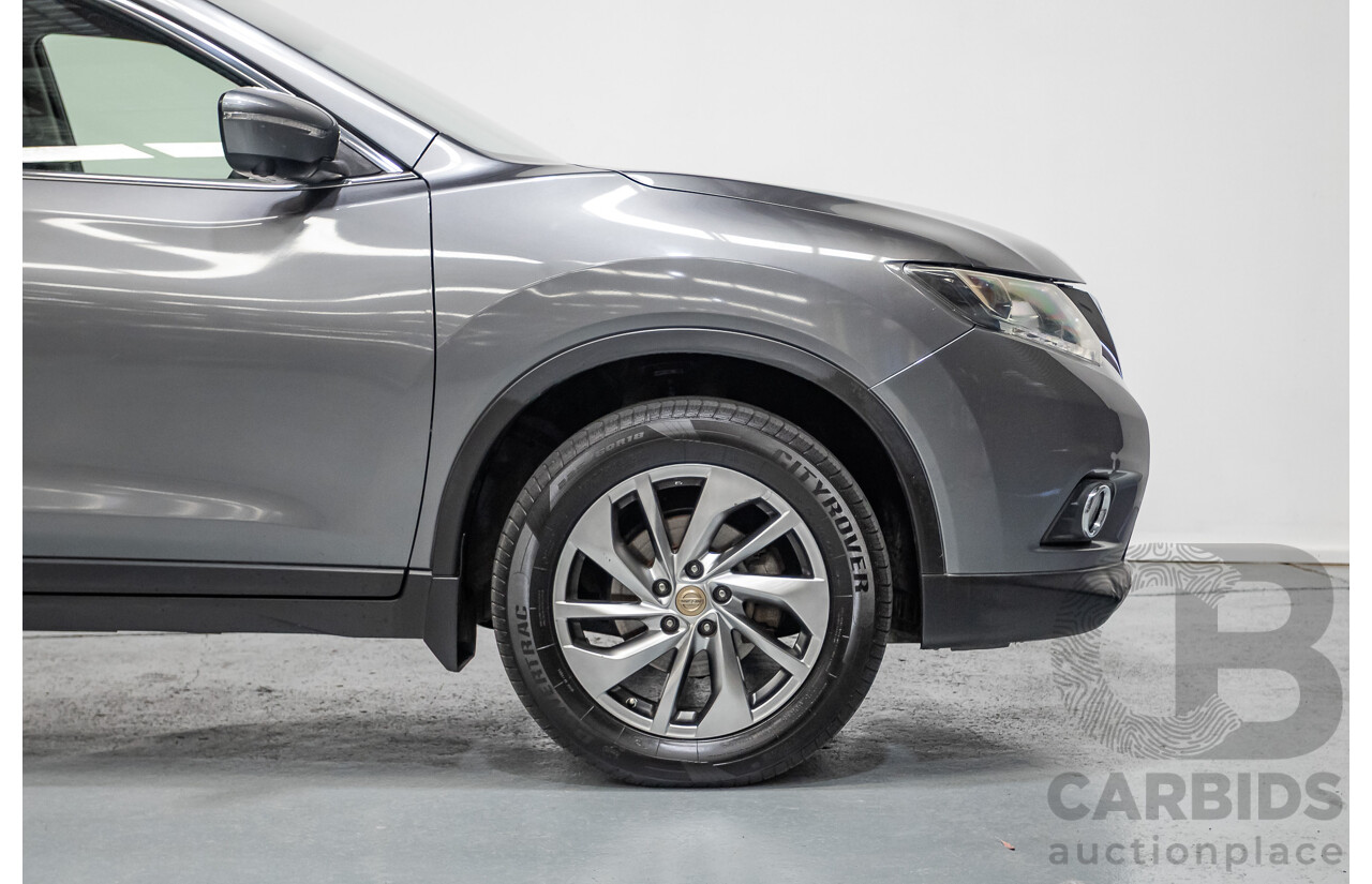 02/2017 Nissan X-Trail TL (4WD) T32 4D Wagon Gun Grey Turbo Diesel 1.6L