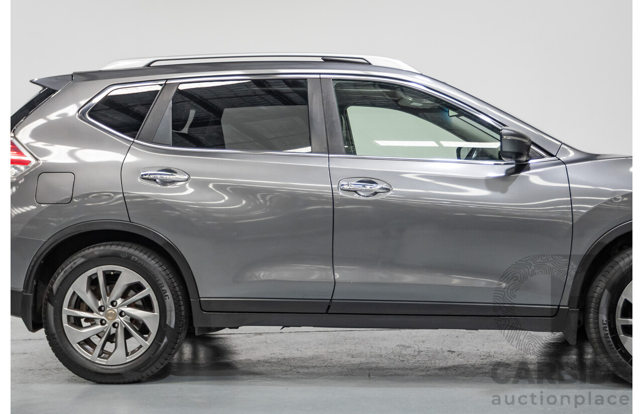 02/2017 Nissan X-Trail TL (4WD) T32 4D Wagon Gun Grey Turbo Diesel 1.6L
