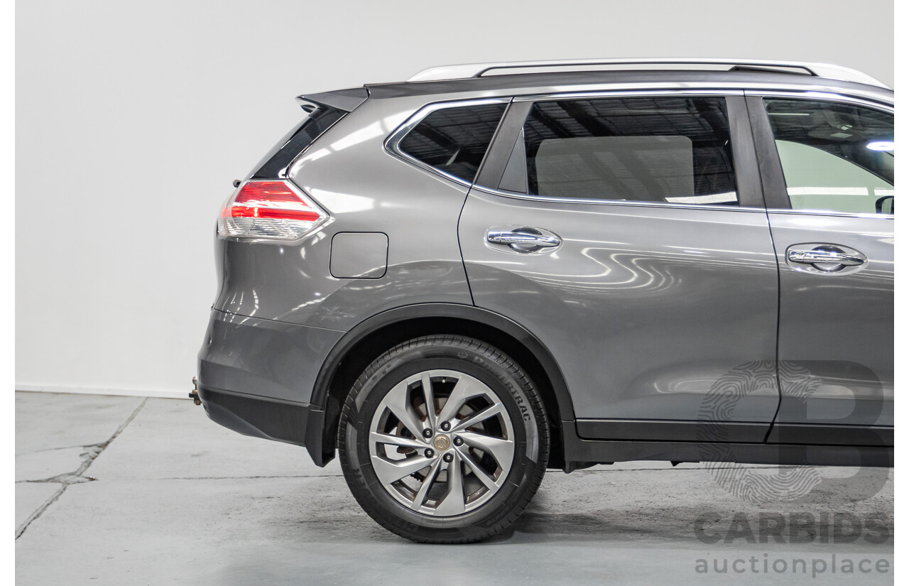 02/2017 Nissan X-Trail TL (4WD) T32 4D Wagon Gun Grey Turbo Diesel 1.6L