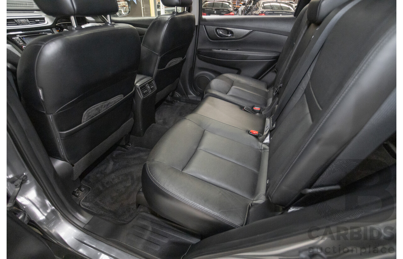 02/2017 Nissan X-Trail TL (4WD) T32 4D Wagon Gun Grey Turbo Diesel 1.6L