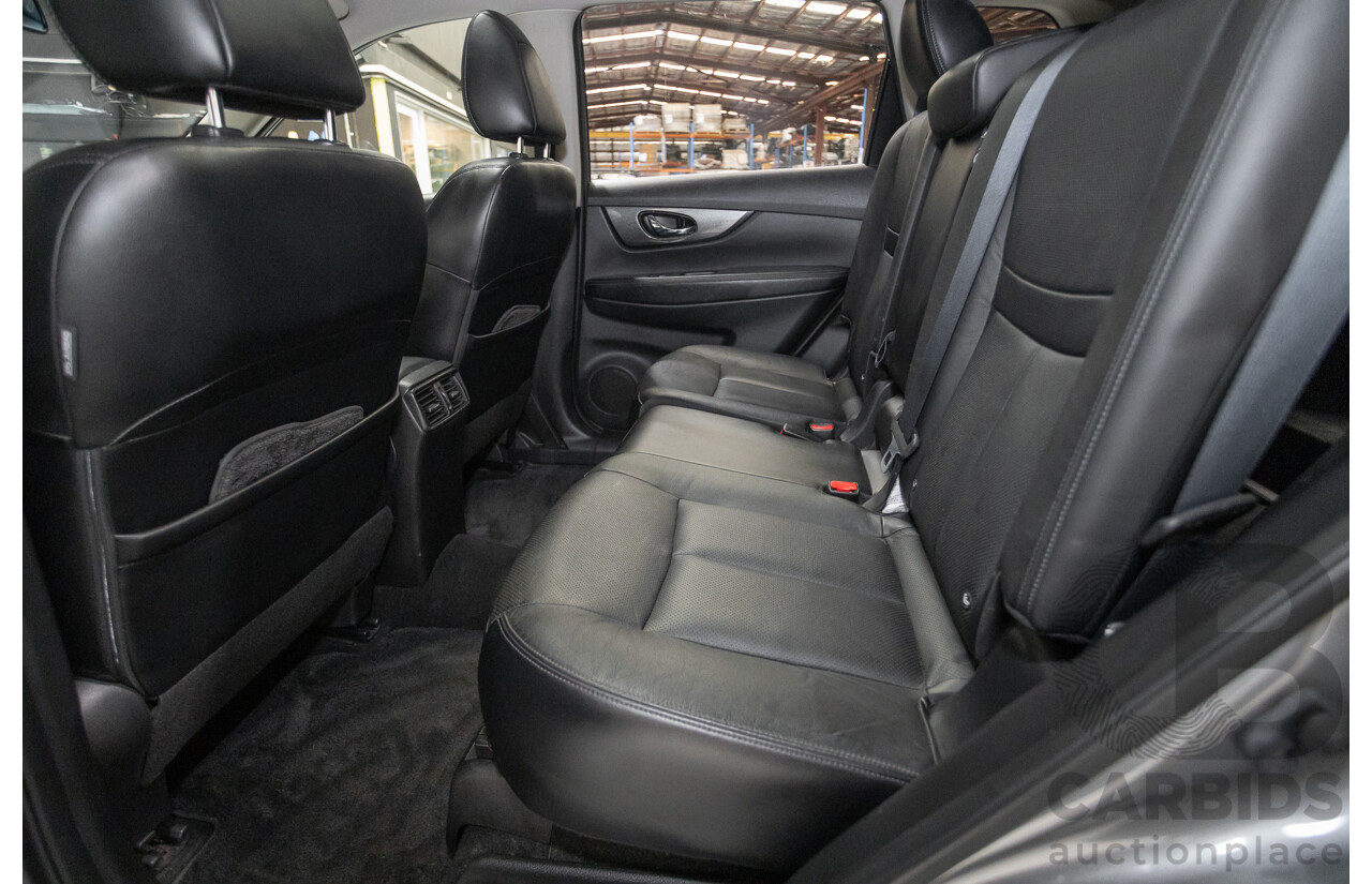 02/2017 Nissan X-Trail TL (4WD) T32 4D Wagon Gun Grey Turbo Diesel 1.6L