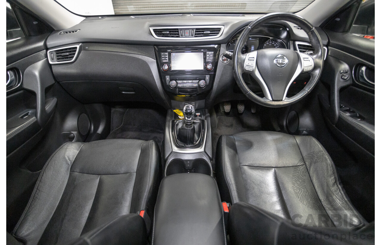 02/2017 Nissan X-Trail TL (4WD) T32 4D Wagon Gun Grey Turbo Diesel 1.6L