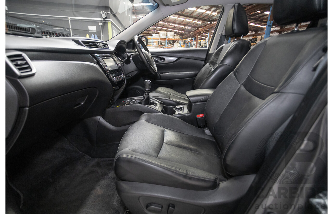 02/2017 Nissan X-Trail TL (4WD) T32 4D Wagon Gun Grey Turbo Diesel 1.6L