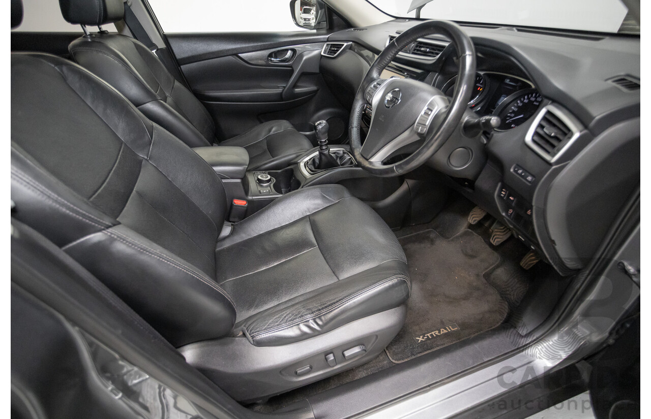 02/2017 Nissan X-Trail TL (4WD) T32 4D Wagon Gun Grey Turbo Diesel 1.6L