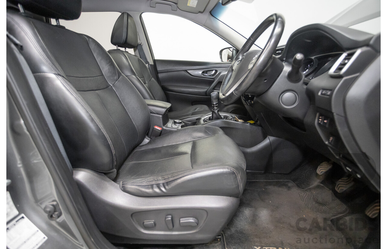 02/2017 Nissan X-Trail TL (4WD) T32 4D Wagon Gun Grey Turbo Diesel 1.6L