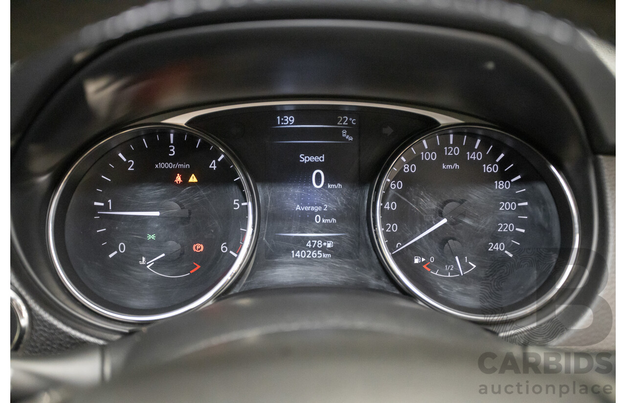 02/2017 Nissan X-Trail TL (4WD) T32 4D Wagon Gun Grey Turbo Diesel 1.6L