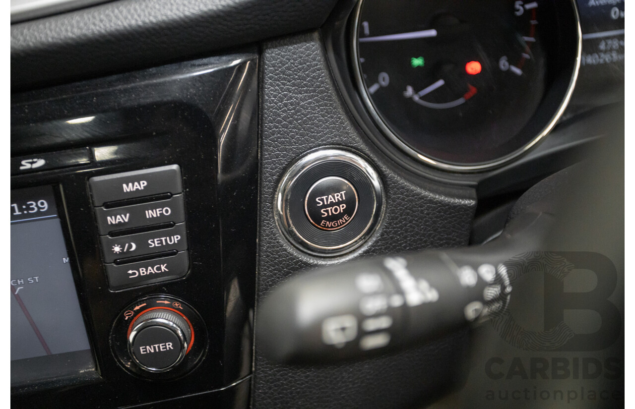 02/2017 Nissan X-Trail TL (4WD) T32 4D Wagon Gun Grey Turbo Diesel 1.6L