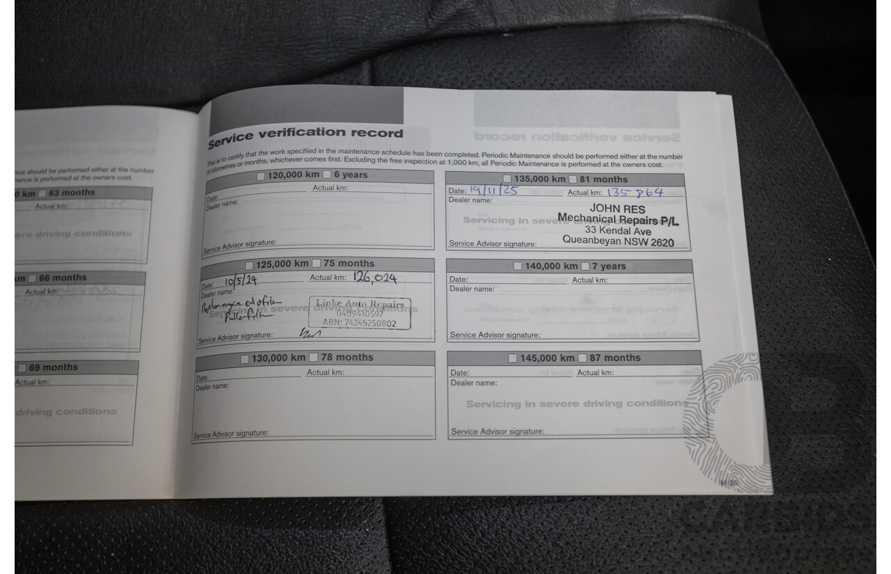 02/2017 Nissan X-Trail TL (4WD) T32 4D Wagon Gun Grey Turbo Diesel 1.6L