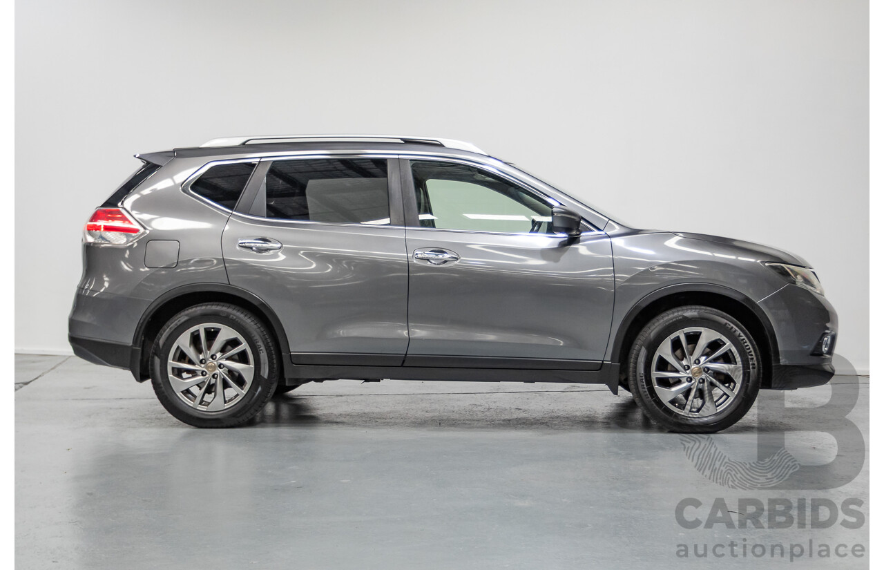 02/2017 Nissan X-Trail TL (4WD) T32 4D Wagon Gun Grey Turbo Diesel 1.6L