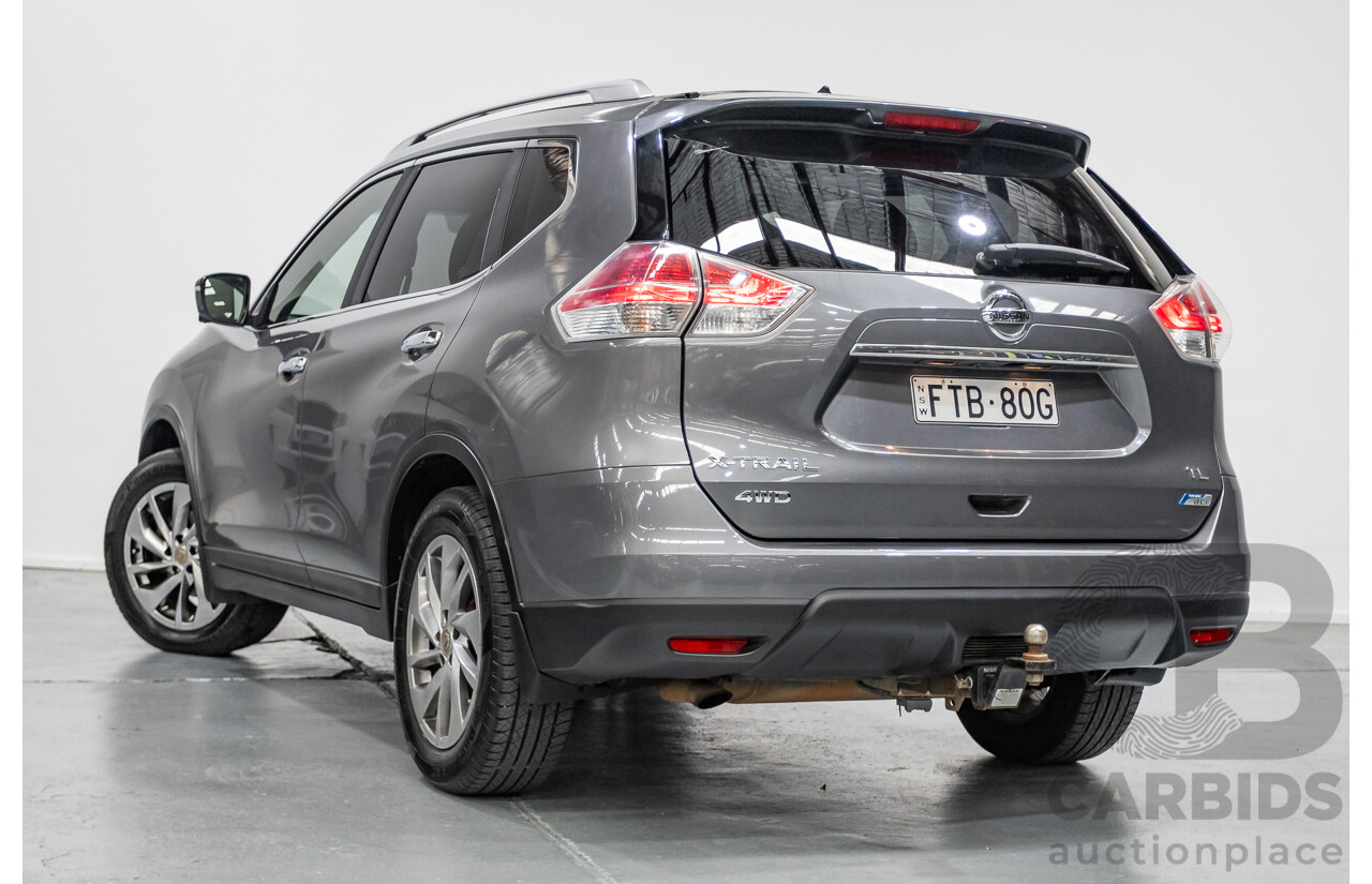 02/2017 Nissan X-Trail TL (4WD) T32 4D Wagon Gun Grey Turbo Diesel 1.6L