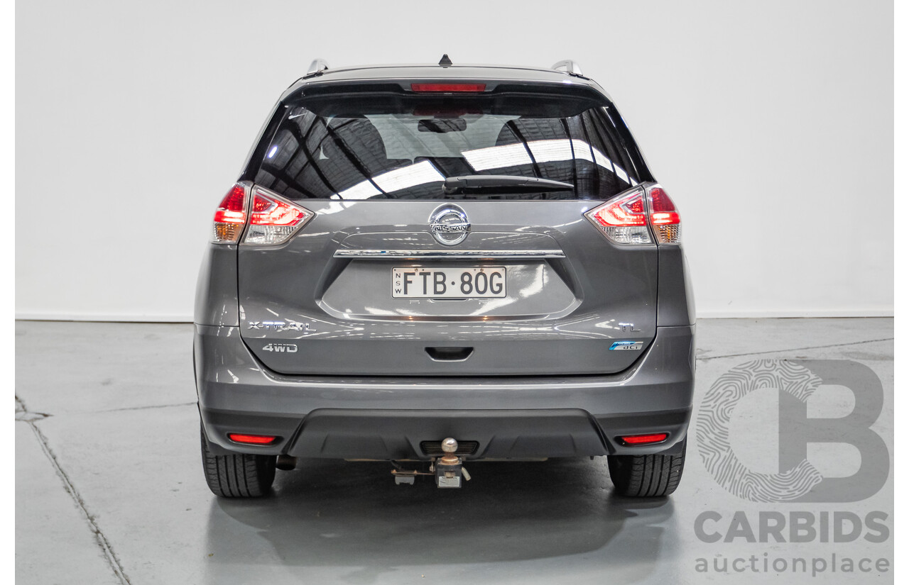 02/2017 Nissan X-Trail TL (4WD) T32 4D Wagon Gun Grey Turbo Diesel 1.6L