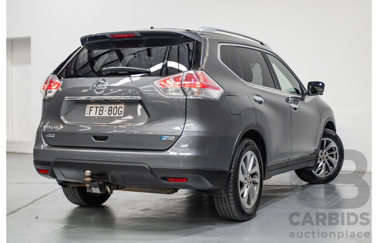 02/2017 Nissan X-Trail TL (4WD) T32 4D Wagon Gun Grey Turbo Diesel 1.6L