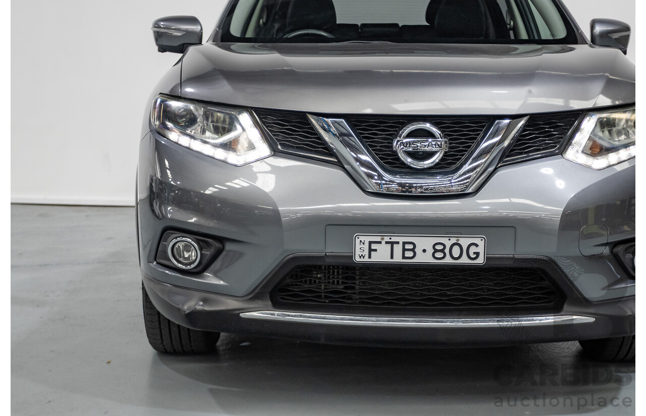 02/2017 Nissan X-Trail TL (4WD) T32 4D Wagon Gun Grey Turbo Diesel 1.6L