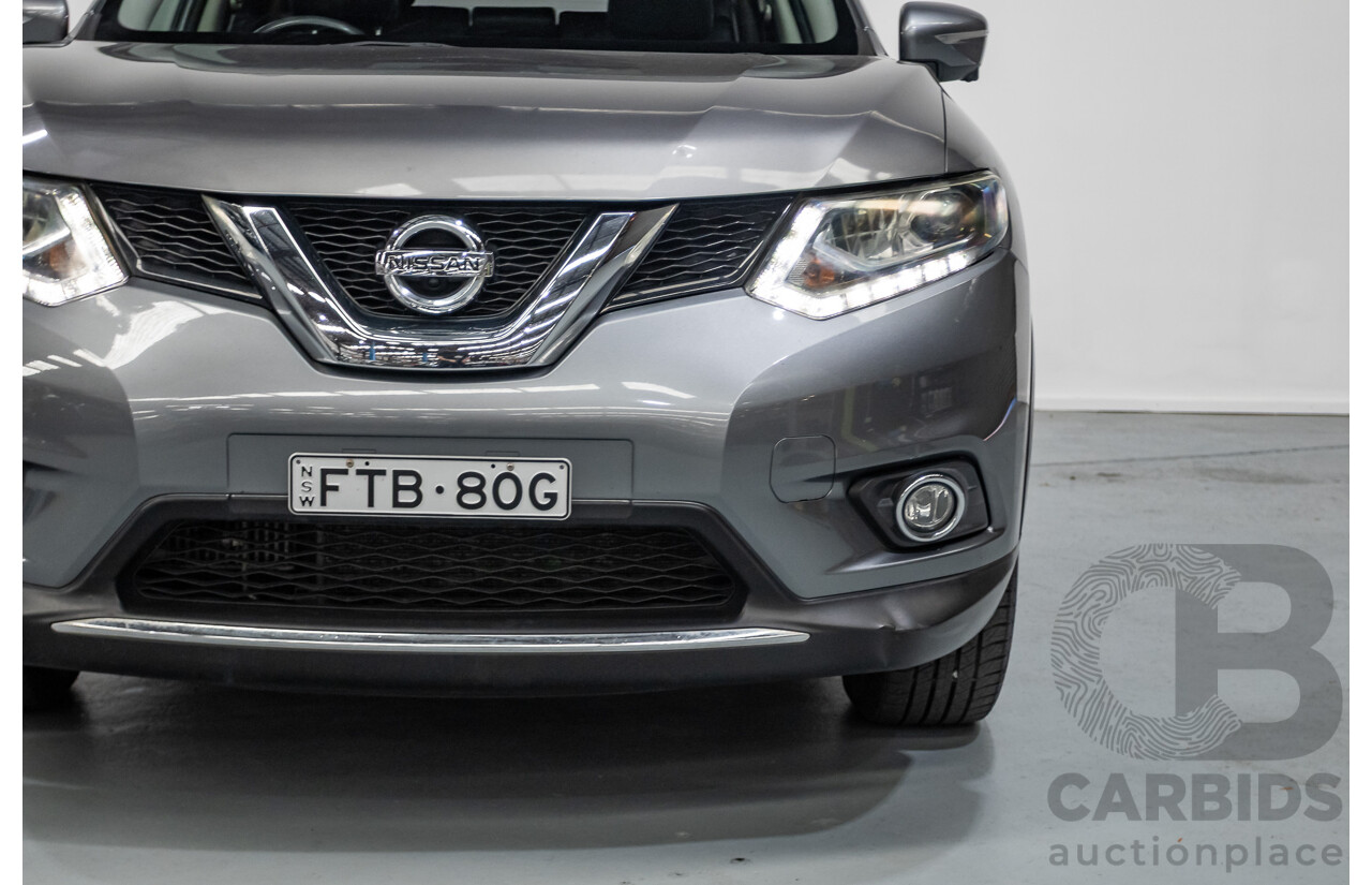 02/2017 Nissan X-Trail TL (4WD) T32 4D Wagon Gun Grey Turbo Diesel 1.6L