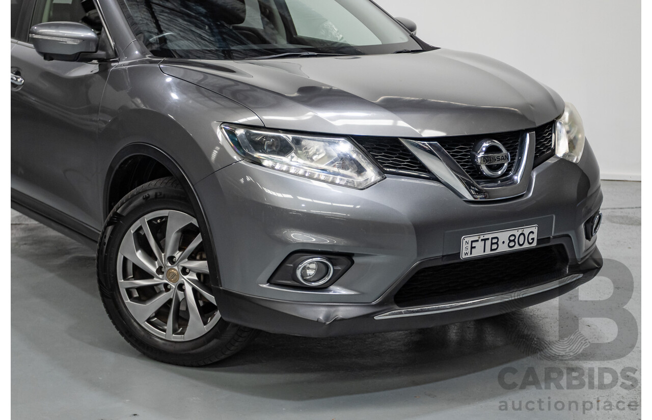 02/2017 Nissan X-Trail TL (4WD) T32 4D Wagon Gun Grey Turbo Diesel 1.6L
