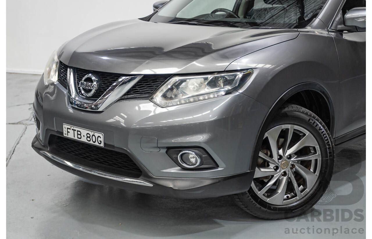 02/2017 Nissan X-Trail TL (4WD) T32 4D Wagon Gun Grey Turbo Diesel 1.6L