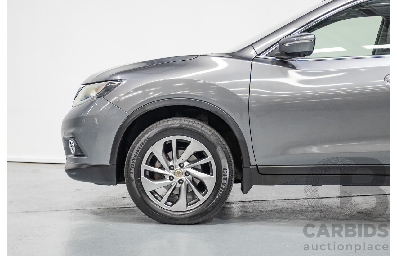 02/2017 Nissan X-Trail TL (4WD) T32 4D Wagon Gun Grey Turbo Diesel 1.6L