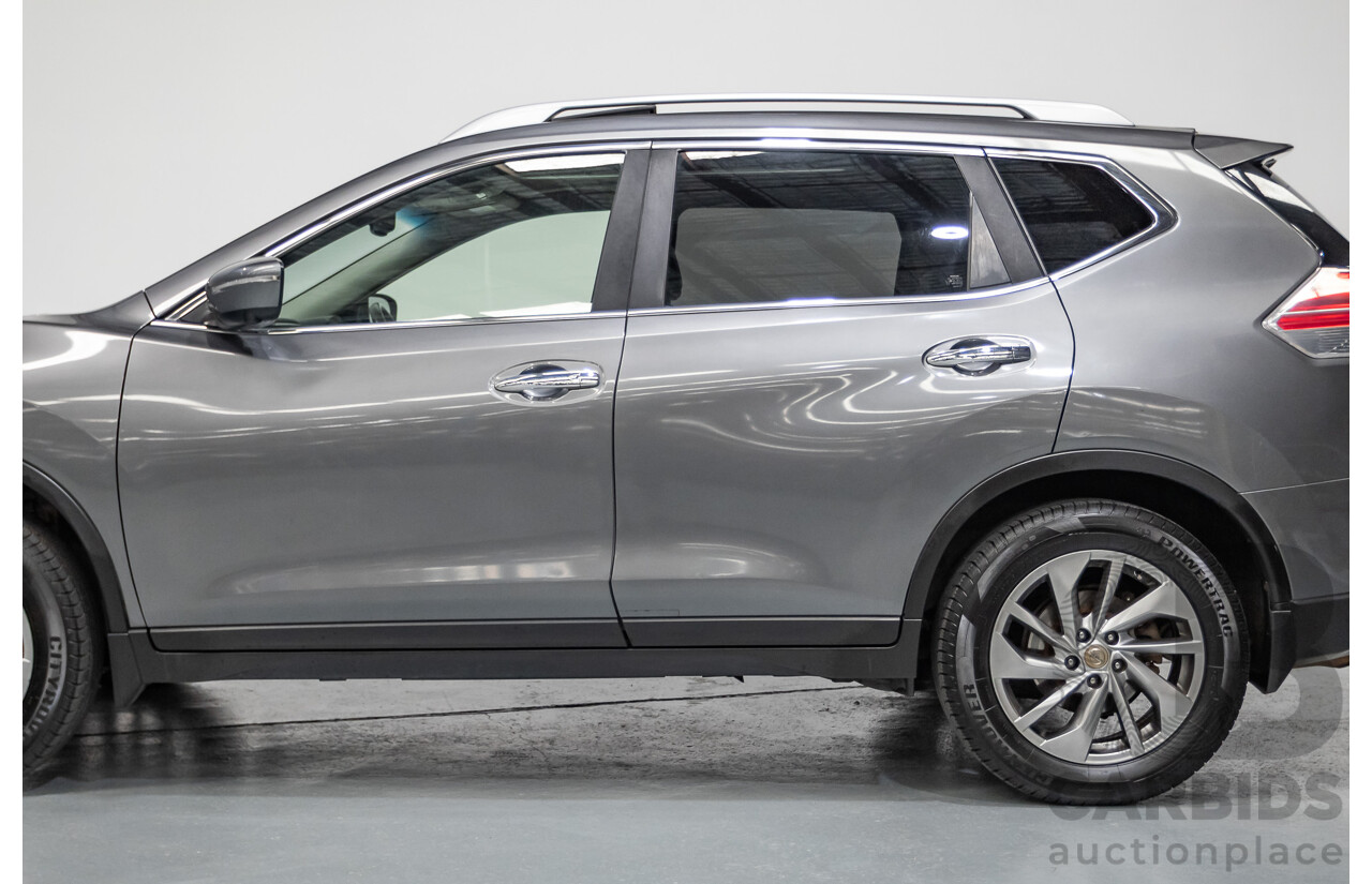 02/2017 Nissan X-Trail TL (4WD) T32 4D Wagon Gun Grey Turbo Diesel 1.6L