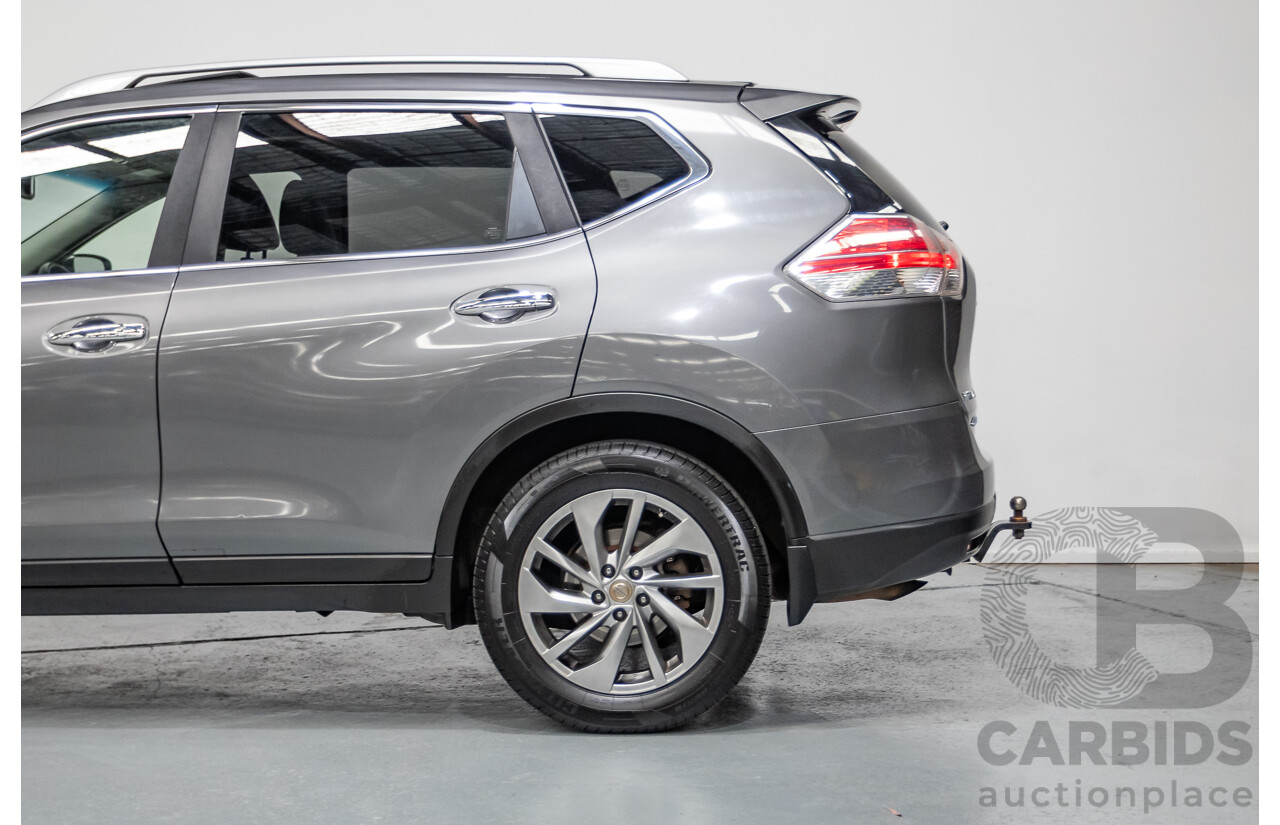 02/2017 Nissan X-Trail TL (4WD) T32 4D Wagon Gun Grey Turbo Diesel 1.6L