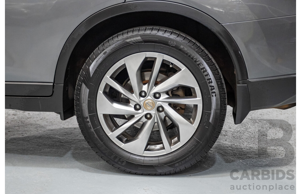 02/2017 Nissan X-Trail TL (4WD) T32 4D Wagon Gun Grey Turbo Diesel 1.6L