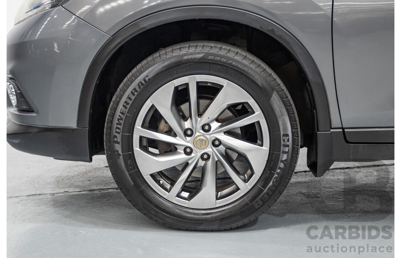 02/2017 Nissan X-Trail TL (4WD) T32 4D Wagon Gun Grey Turbo Diesel 1.6L