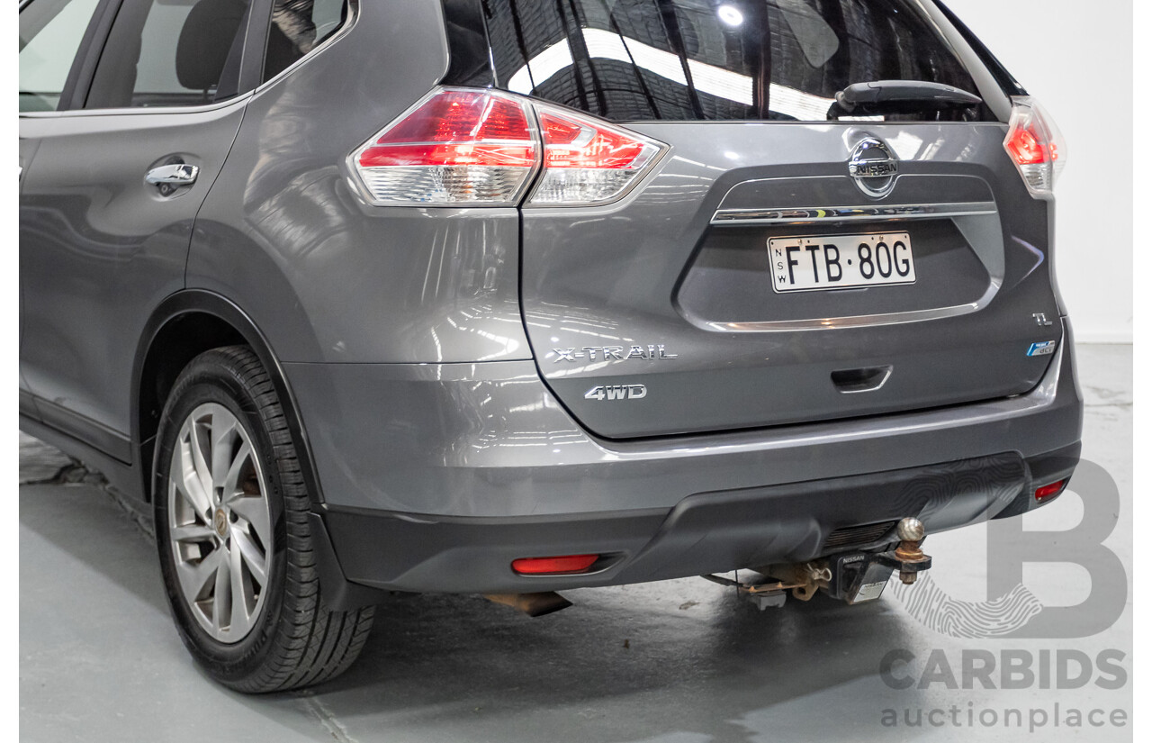 02/2017 Nissan X-Trail TL (4WD) T32 4D Wagon Gun Grey Turbo Diesel 1.6L